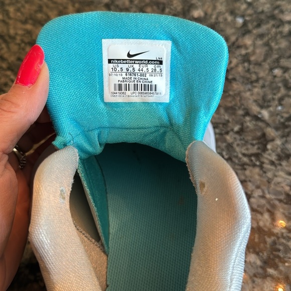 Nike Air Force max CB2 Hyperfuse Barkley 34 Athletic Sneakers EUC 10.5 - Picture 12 of 13